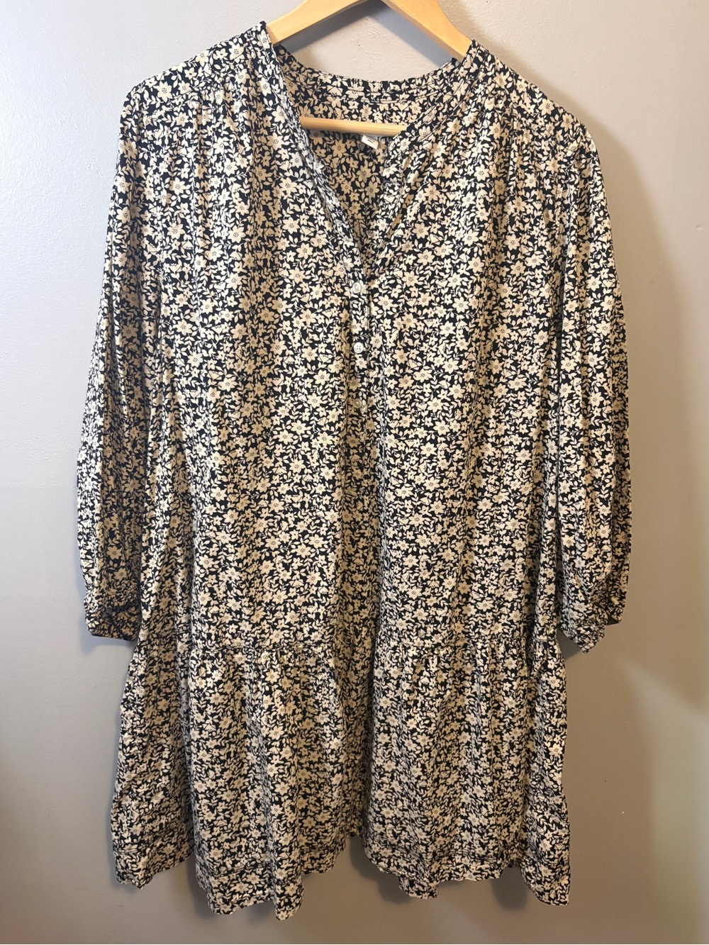 Free Assembly Fall Autumn Floral Dress XXL